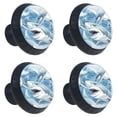 thumbnail image 2 of 4 Pcs Shark Knobs for Kitchen Cabinet Cupboard Dresser Bookcase Drawer Pulls Handles Round Home Decor, 2 of 8