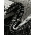 thumbnail image 3 of Unique Loom Outdoor Modern Collection Area Rug - Origami (4' 1" x 6' 1" Rectangle Black and White), 3 of 6
