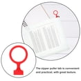 thumbnail image 2 of 100pcs Zipper Puller Tab Zipper Bag Puller Tab Multi-functional Zipper Fixer Tab, 2 of 9