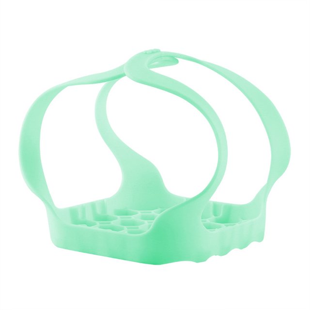 CAROOTU Portable Nonstick Silicone Roasting Roast Pork Fish Rack Trivet Cooking Steamer