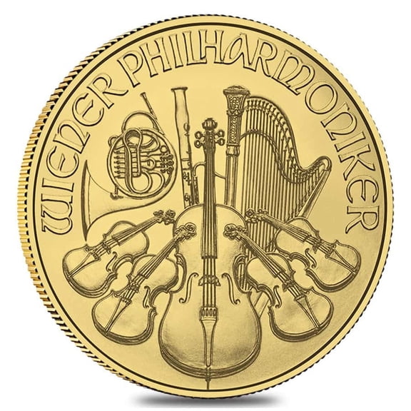 1 oz Austrian Gold Philharmonic Coin (Random Year)