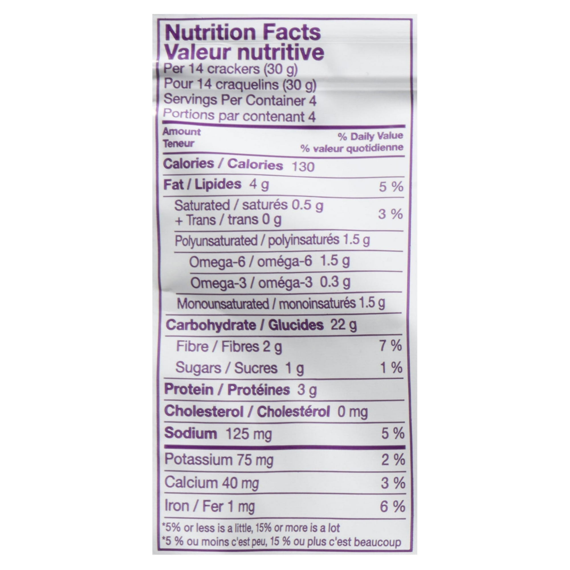 Craquelins multigrains de Crunchmaster, romarin et huile d'olive