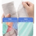 thumbnail image 2 of 40 Count/Roll, Orange 7.87 × 7.87 inch water ripple water prickly dishcloth, enlarged and thickened kitchen specific cloth, 2 of 5