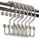 thumbnail image 2 of Titanker Ganchos para Cortina de Ducha, Anillos para Cortina de Ducha, Metal a Prueba de óxido, Ganchos de Ducha de Doble Deslizamiento, Anillos para Barras de Ducha de baño, Cortinas, Juego de 12 Gan, 2 of 4