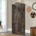 thumbnail image 2 of Pemberly Row Armoire de Rangement en Bois d'Ingénierie à 2 Portes en Pin Récupéré/brun, 2 of 11