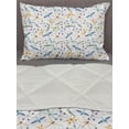 thumbnail image 3 of Dragonfly Comforter & Sham Bedding Set, Moth Butterfly Like Bugs in Watercolor Print Modern Minimalist Design Art Print, 3 pcs Duvet Set Microfiber Filling Quilt, 5 Sizes, Multicolor, by Ambesonne, 3 of 4