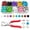 Multicolor, variant on GIRACOA 802 PCS Snap Fasteners Kit – 800 PCS Silver Metal Sewing Snaps with Fastener Tool & Storage Box, Ideal for Sewing, Clothing & Crafting