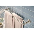 thumbnail image 3 of Moen Y5722 Arlys 26-1/8" Towel Bar - Nickel, 3 of 4