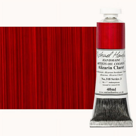 Michael Harding Artists Oil Color - Alizarin Claret, 40 ml