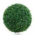 thumbnail image 2 of Youkk Low Maintenance Simulation Leave Grass Ball Versatile And Realistic Long-lasting Durability Plastic Eco-friendly, green 10cm green 30cm 1Set, 2 of 6