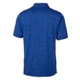 thumbnail image 3 of Men's Cutter & Buck Blue South Bend Cubs Big & Tall DryTec Advantage Tri-Blend Space Dye Polo, 3 of 3