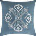 thumbnail image 3 of Nanshing Jamie 7 Piece Geometric Comforter Set, Blue, Queen, 3 of 14