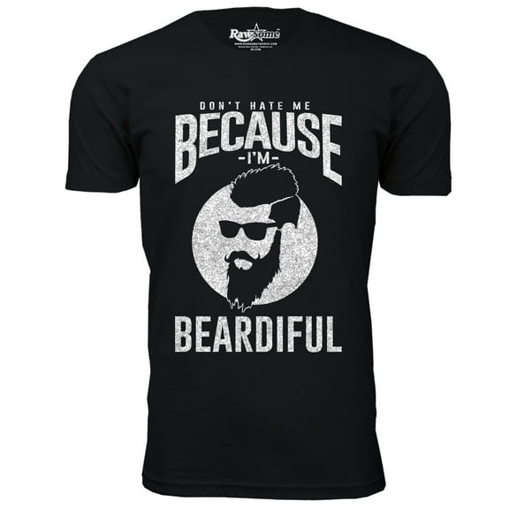 Men's Greatest Beard T-Shirt - Because I'm BEARDIFUL