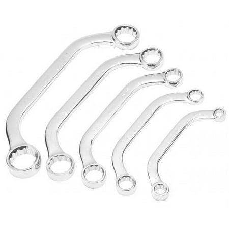 Performance W30717 5-Piece Half Moon SAE Wrench Set