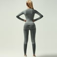 thumbnail image 4 of Wensltd Ski Set Women Winter Long Seeve Thermal Underwear Athletic Warm Set for Cold Weather, 4 of 6