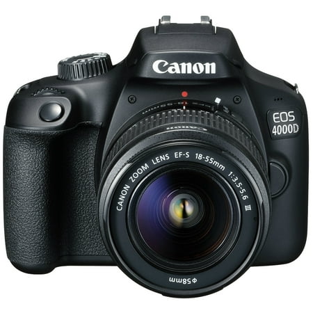 Canon EOS 4000D / T100 with EF-S 18-55mm III Lens Digital SLR Cameras from (The Best Digital Slr Camera)