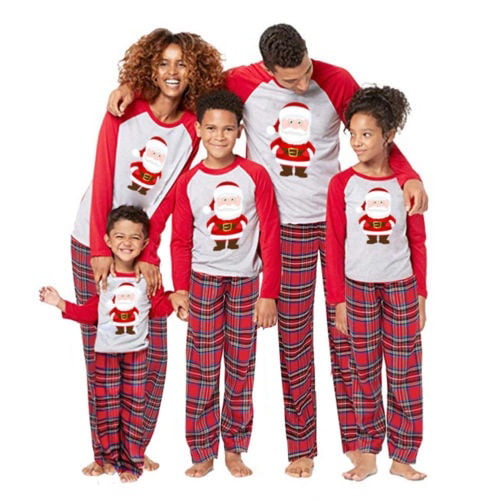 Family Matching Pjs Mens Women Kids Christmas Pyjamas Xmas Nightwear PJs Sets