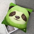 thumbnail image 7 of Large Avocado Sloth Plush Pillow Stuffed Animal Toy,Big Size Cute Soft Fat Kawaii Hugging Cuddle Plushie,Gift for Kids (Avocado Sloth), 7 of 7