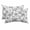 Gray, Charcoal, White, variant on Black Rose Outdoor Pillows for Chaise Lounge Chair Waterproof Lumbar Pillows with Insert&Adjustable Elastic Strap Beach Headrest Pillow Farmhouse Vintage Botanical Floral Burlap Pool Pillow 11"x16"