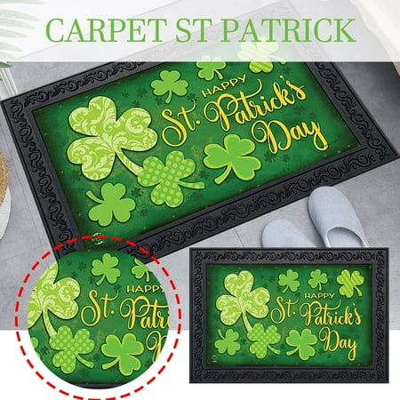 

Saint Patrick Day Welcome Doormats Home Carpets Decor Carpet Living Room Carpet