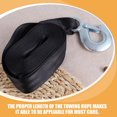 thumbnail image 4 of LEEYNEER Car Towing Rope Thicken Towing Strap Truck Pulling Rope Recovery Rope Truck Tow Strap with Hook, 4 of 6