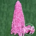 thumbnail image 6 of 10Pcs Artificial Hanging Silk Wisteria Hydrangea Total 33Ft Decorations for Office Hanging in White Pink Red Purple Dark Pink, 6 of 7