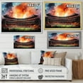 thumbnail image 4 of Designart "In Spotlight Sport Stadium wall art I" Architecture Canvas Art Print, 4 of 5