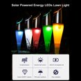 thumbnail image 4 of Lámpara de exterior Irfora Energía solar LEDs Luz de césped Lámpara de pincho para exteriores Control de luz sensible / Resistencia al agua IP65 / Célula recargable incorporada de 400 mAh para Patio C Irfora Lámpara de exterior, 4 of 7