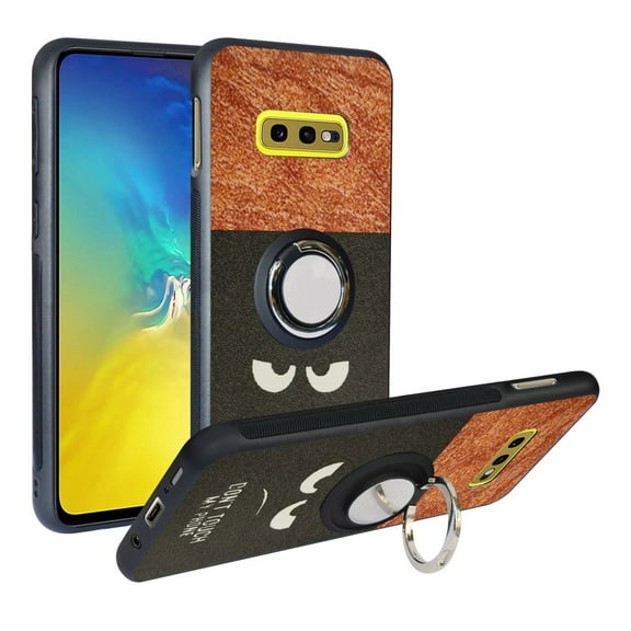 Labanema Samsung Galaxy S10e Case with 360 Degree Rotating Ring Stand, Support Magnetic Car Mount, Protective Cover for Samsung Galaxy S10e (Big Eyes)