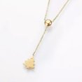 thumbnail image 4 of QQTDFG Stainless Steel Set Earrings Pendant Necklace Christmas Tree Gold 16.54" P728-Gold, 4 of 5