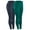 Green, variant on ZQUUVOU 2 Pack High Waist Yoga Pants With Pockets High Waist Tummy Control With Pockets Leggings Fitness Sports Running Yoga Athletic Pants B-Multicolor