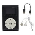 thumbnail image 2 of Mini MP3 Music Player with LCD Screen, Supports Memory Card, Portable Lightweight Sports Back Clip MP3 for Sports, 2 of 7
