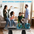 thumbnail image 2 of WONNIE HD DVD Player for TV, CD Players for Home with HD/AV/Coaxial Output &USB Input, Built in PAL/NTSC System, HDMI/AV Cable and Full Function Remote Control Included, 2 of 9