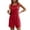 Red, variant on Sexlip Women Romper Shorts Linen Cotton Mix Lightweight Material Breathable Fabric Easy Care Machine Washable Red L