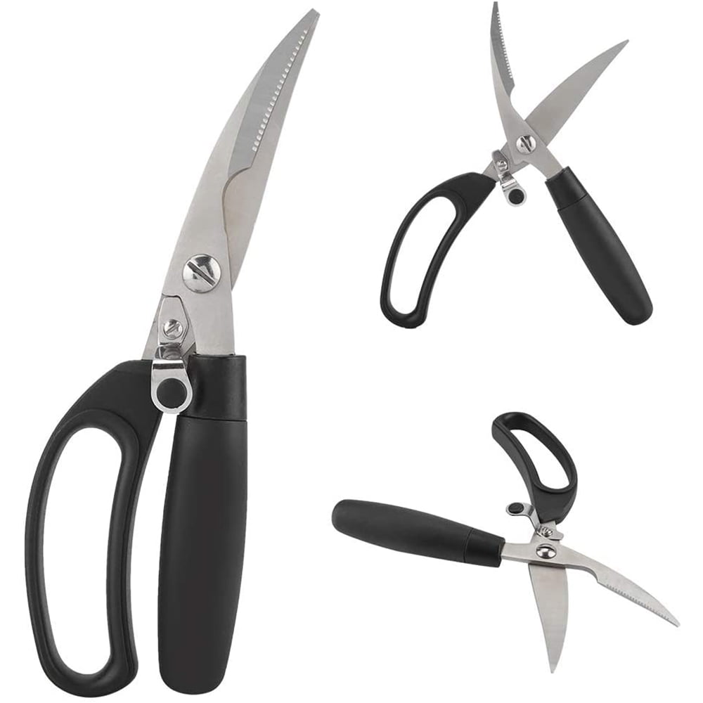 Heavy Duty Kitchen Scissors Multi-function Details about   2Pack Stainless Steel Kitchen Shears 
