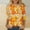 Multicolor#01, variant on Shirts for Women Day of Dead T-Shirts Skull Skeleton Print 3/4 Sleeve Tops Sweatshirt