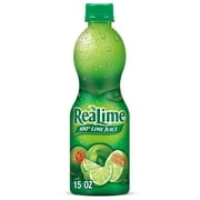 ReaLime 100% Lime Juice, 15 fl oz bottle