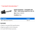 thumbnail image 2 of Ignition Distributor - Compatible with 1988 - 1989 Pontiac Grand Prix 2.8L V6, 2 of 2