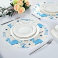 thumbnail image 5 of GZHJMY Cute Dinosaur Round Placemats Set of 4,Non-Slip Heat Resistant Washable Table Mats for Kitchen Dining Table Decoration,15.4", 5 of 6