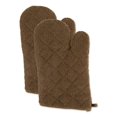 thumbnail image 1 of Design Imports CAMZ12827 Gant de Four en Éponge Brun - Ensemble de 2, 1 of 2