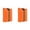 Orange, variant on Shoe Bags for Travel, 2-Pack Orange Large Capacity Storage Bags for Men and Women, Dust-Proof and Water-Resistant Shoe Organizer for Suitcase, Gym, and Closet