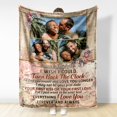 thumbnail image 2 of Custom Photo I Wish I Could Turn Back The Clock Husband Wife - Couple Gift - Personalized Custom Fleece Blanket, 2 of 4