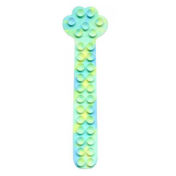 Vogacara Succionador de silicona antiestrés de Color aleatorio, juguete reutilizable para aliviar la presión, juguetes educativos para apretar de Juguetes Vogacara FN010021-00