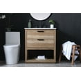 thumbnail image 7 of Elegant Lighting VF19230NT Larkin 30" Free Standing Single Basin Vanity Set - Wood, 7 of 7