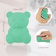 thumbnail image 3 of Cepillo de baño de silicona suave Unique Bargains, cepillos sensoriales, esponja de silicona, cepillo de ducha para mascotas, cepillo de baño, cepillo para champú, verde profundo, 3 of 7