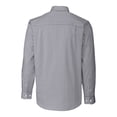 thumbnail image 3 of Men's Cutter & Buck  Charcoal St. Louis City SC Big & Tall Big & Tall Easy Care Stretch Gingham Long Sleeve Dress Shirt, 3 of 3