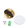 thumbnail image 2 of Door Stoppers, Self Adhesive Floor Door Stops No Drill White Door Stopper for Bottom of Door with Rubber Bumper Wall Protector, Dome Shaped, 2 of 6