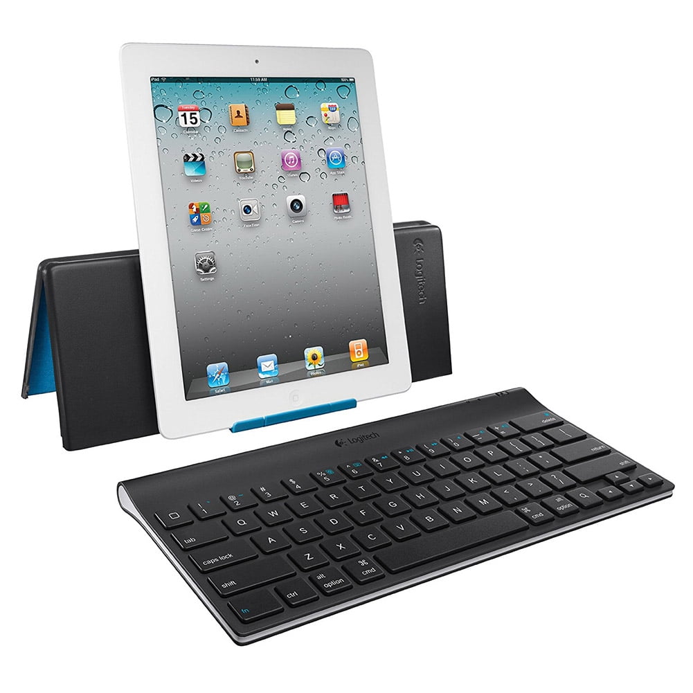 Logitech Bluetooth Keyboard For Ipad With Adjustable Stand Refurbished Walmart Com Walmart Com