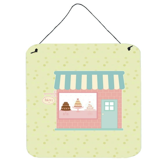 Bake Shoppe on Green Wall or Door Hanging Prints