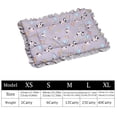thumbnail image 2 of Pet Mat Thick Ruffled Fleece Soft Warm Washable Pink XS 9.8 Inch All Season Use Non-slip Sleeping Pad for Small Kitten Puppy Indoor Cats Dogs 1 Pack Portable Cozy Nest Blanket for Pet Rest, 2 of 5